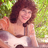 Carolyn Hyde with guitar